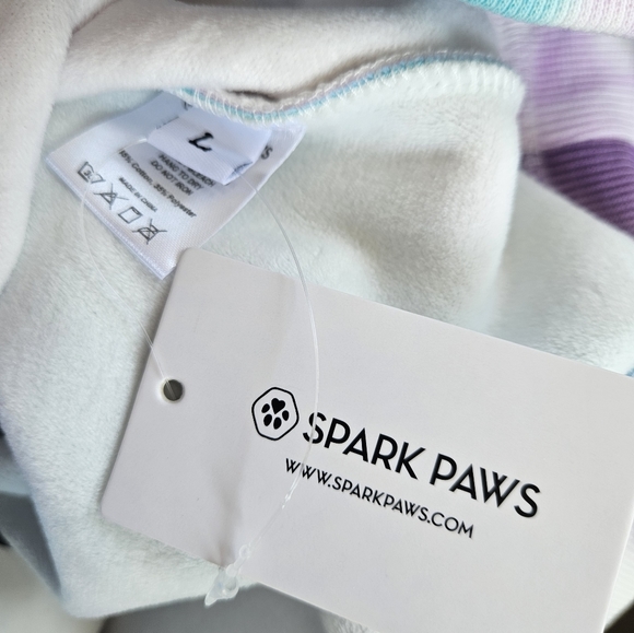 Sparkpaws Tie-dyed Human Hoodie - Picture 6 of 8